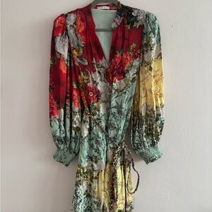 Alice + Olivia Multicolor Floral Dress